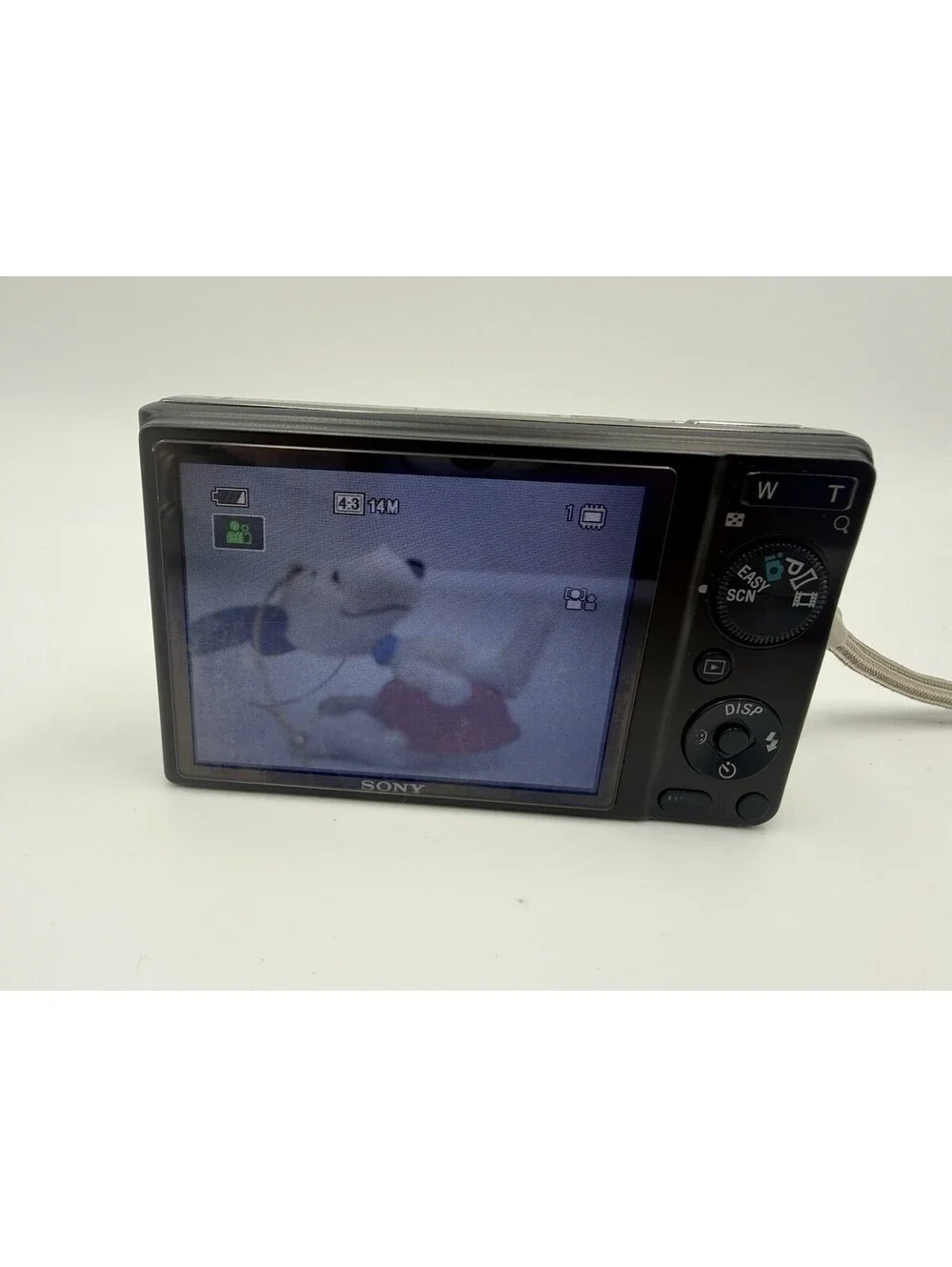 Sony Cyber-Shot 14.1 Megapixels Digital Camera DSC-W370 New Battery Tested Works